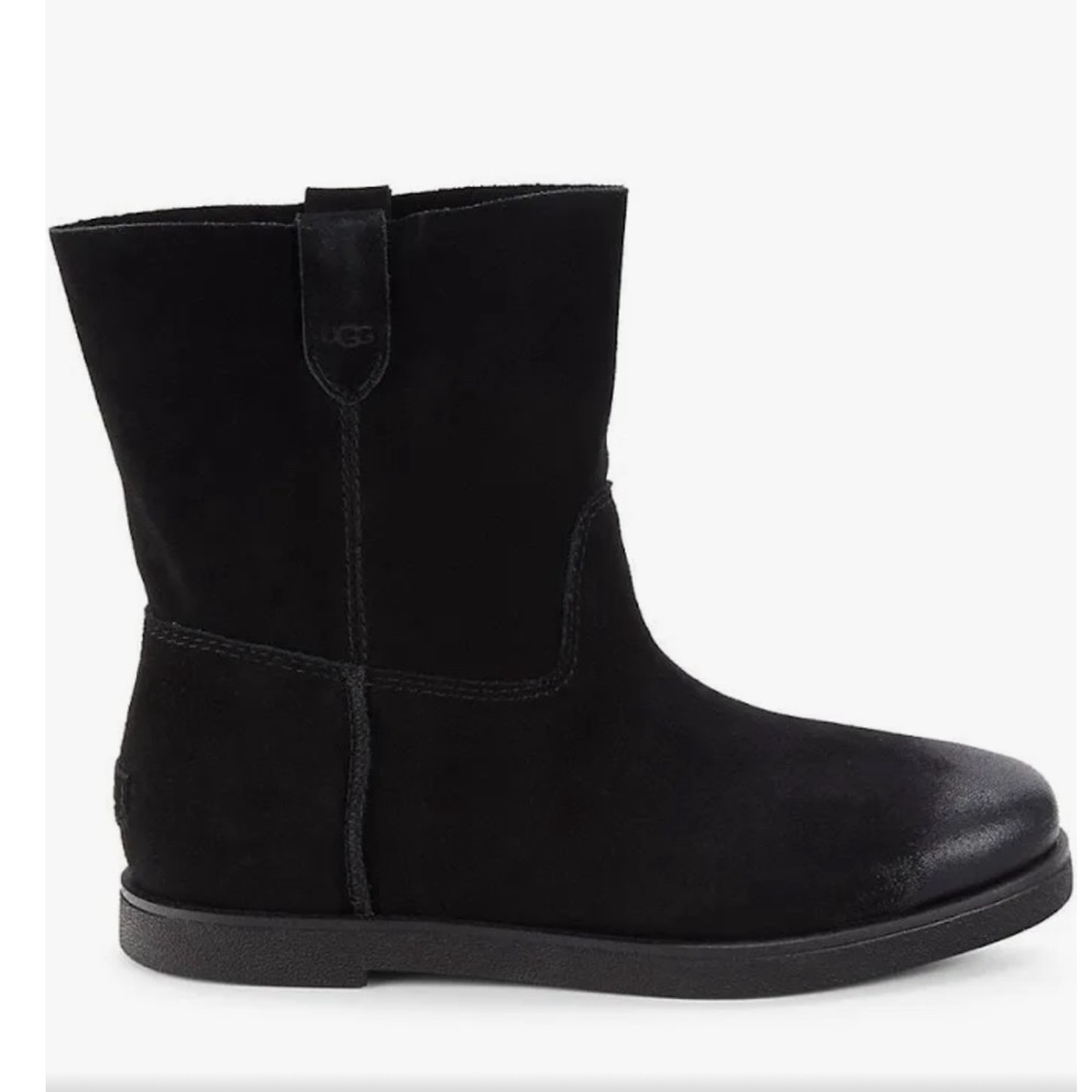 UGG: Josefene Black suede boots in size 9. Pre-owned. Very good condition. - Picture 2 of 8